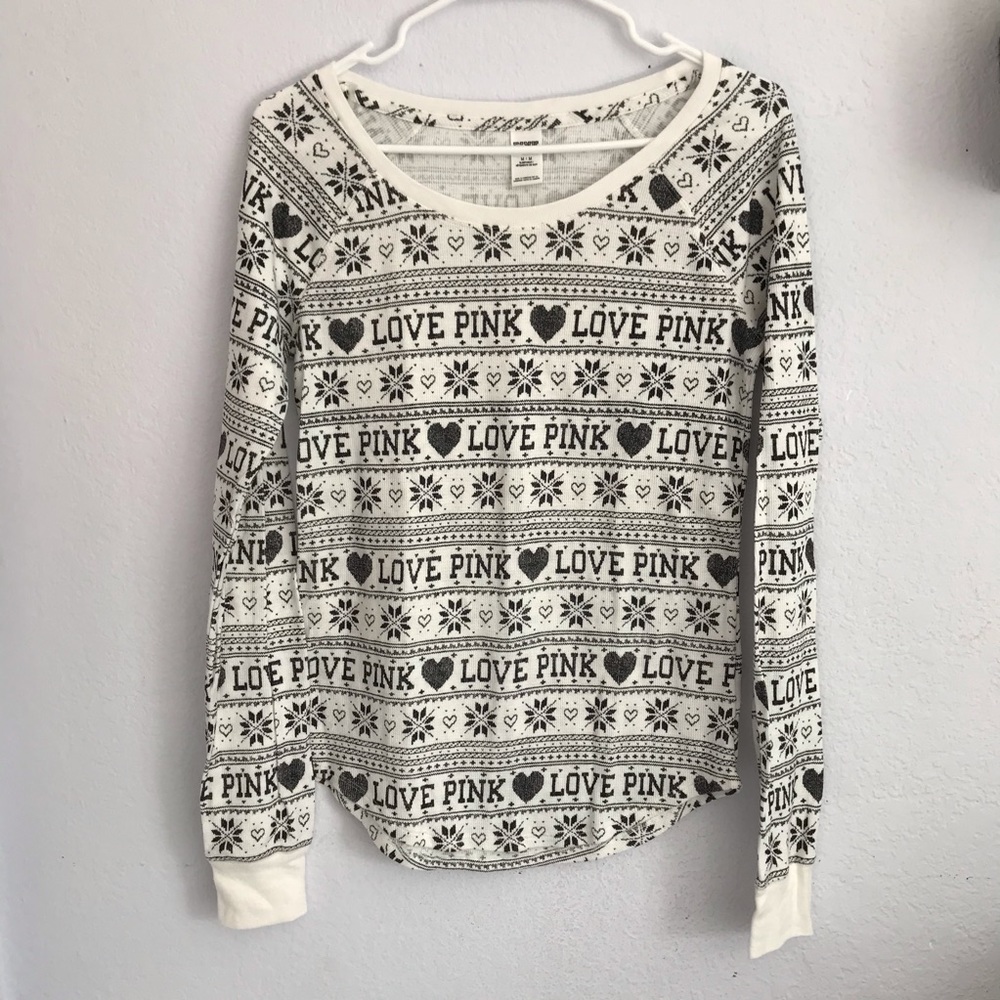 Victoria’s Secret pink M long sleeve thermal